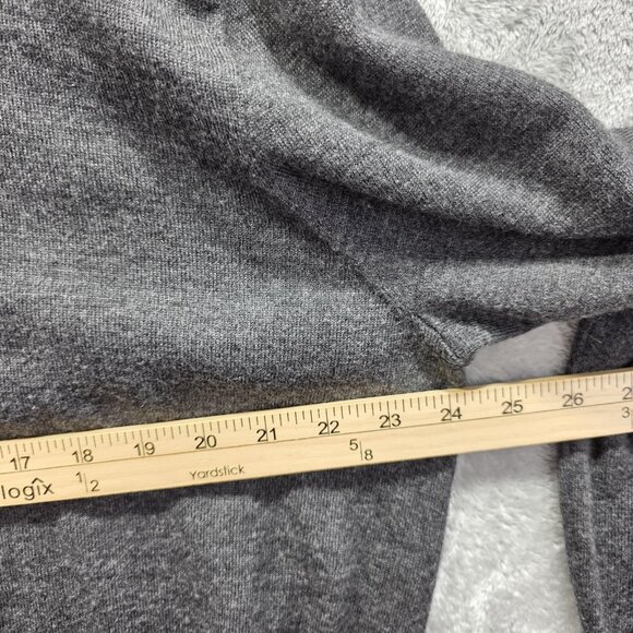 Polo Ralph Lauren Sweater Mens 2XL Gray V Neck Merino Wool Custom Fit Red Pony - Picture 7 of 7